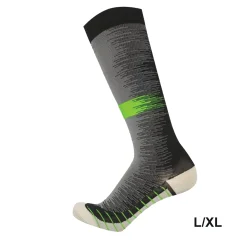 3-Pack Gradient Stripe Compression Socks