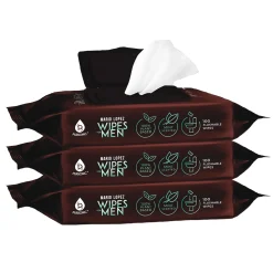 3-Pack Men’s Pursonic Flushable Wipes