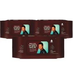 3-Pack Men’s Pursonic Flushable Wipes