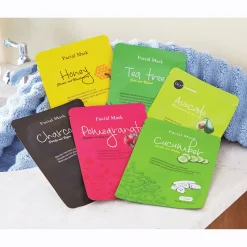 6-Pack of Facial Sheet Masks