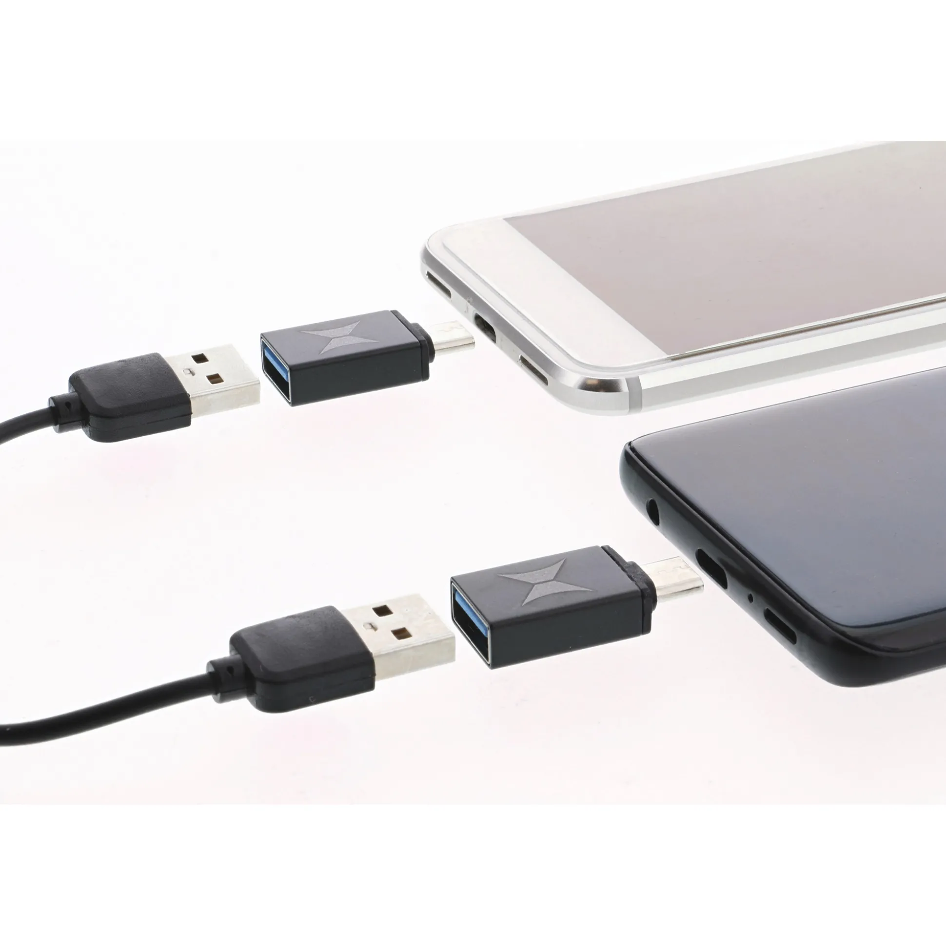 Pack of 2 Xtreme USB-A to USB-C Adapters