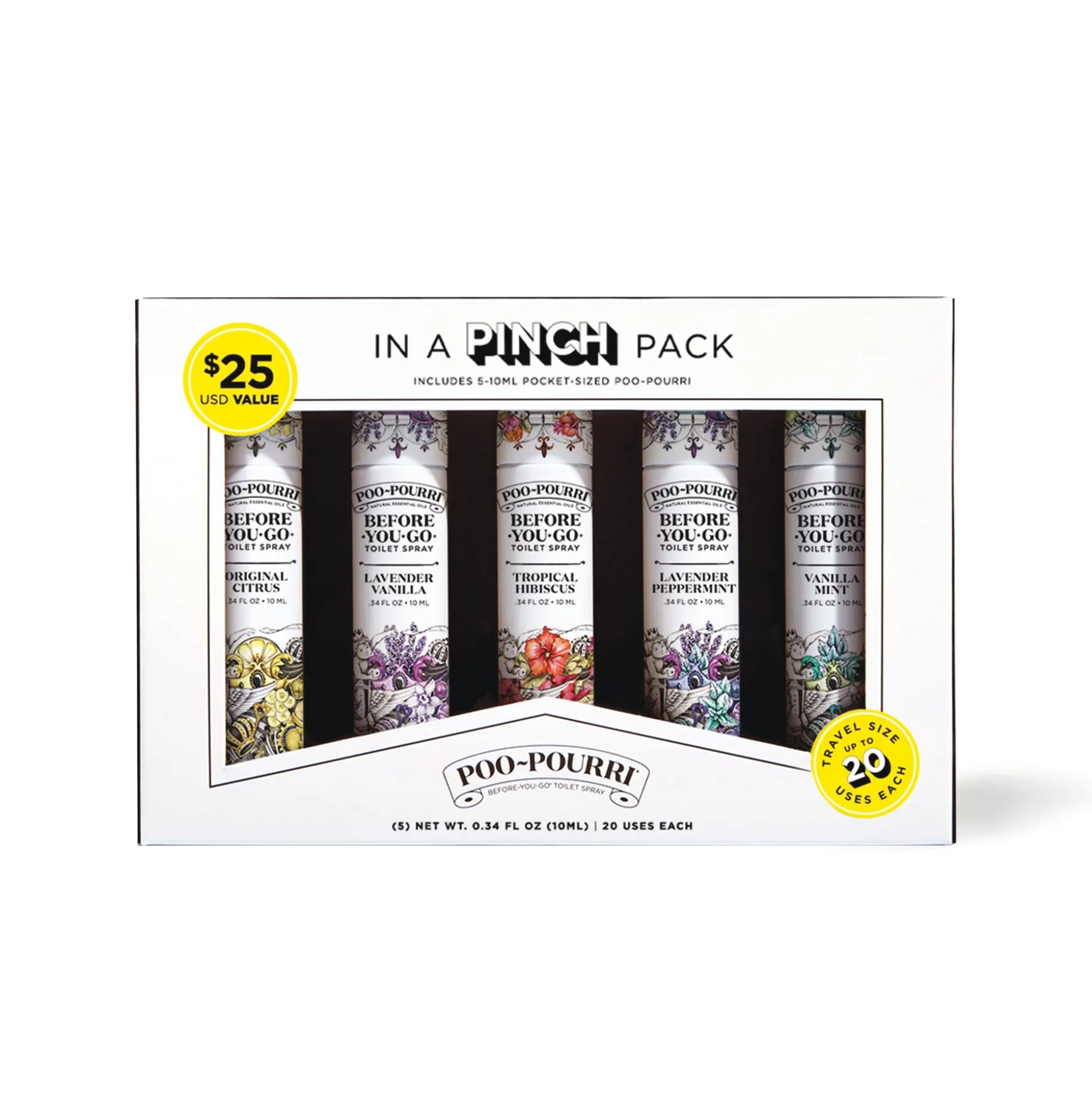 5-Pack Poo-Pourri In A Pinch