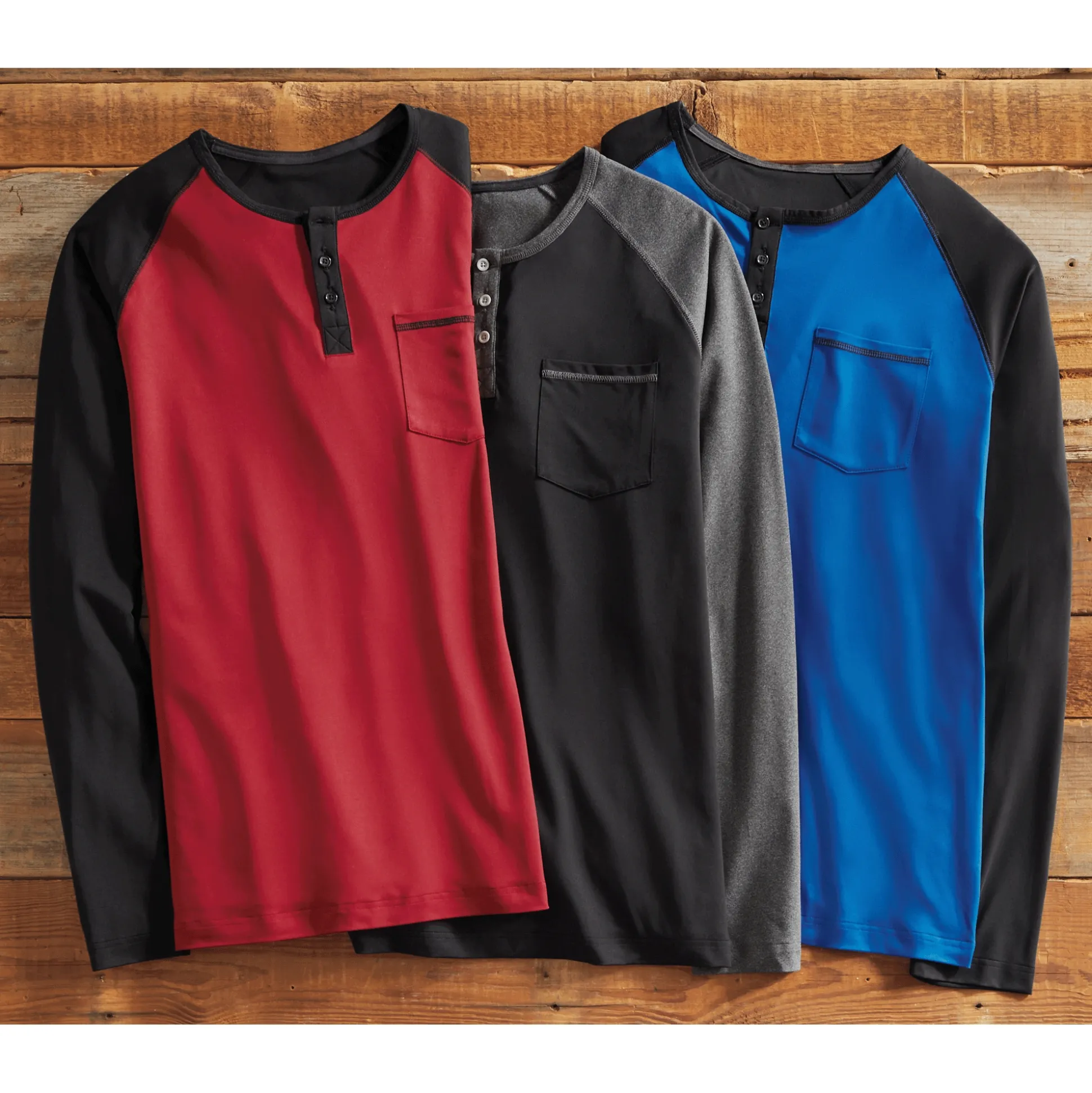 3-Pack Raglan Shirts