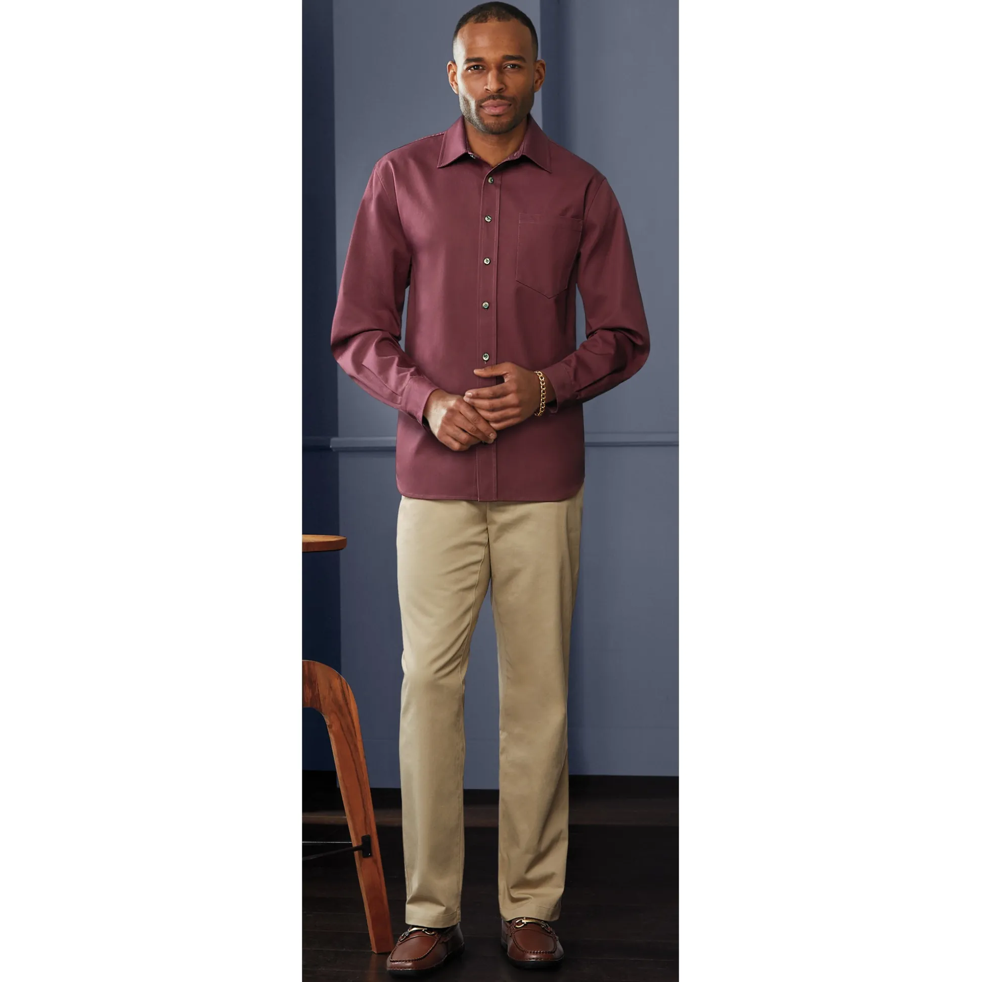 2-Pack Solid Twill Shirts