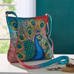 Painted Peacock Bag