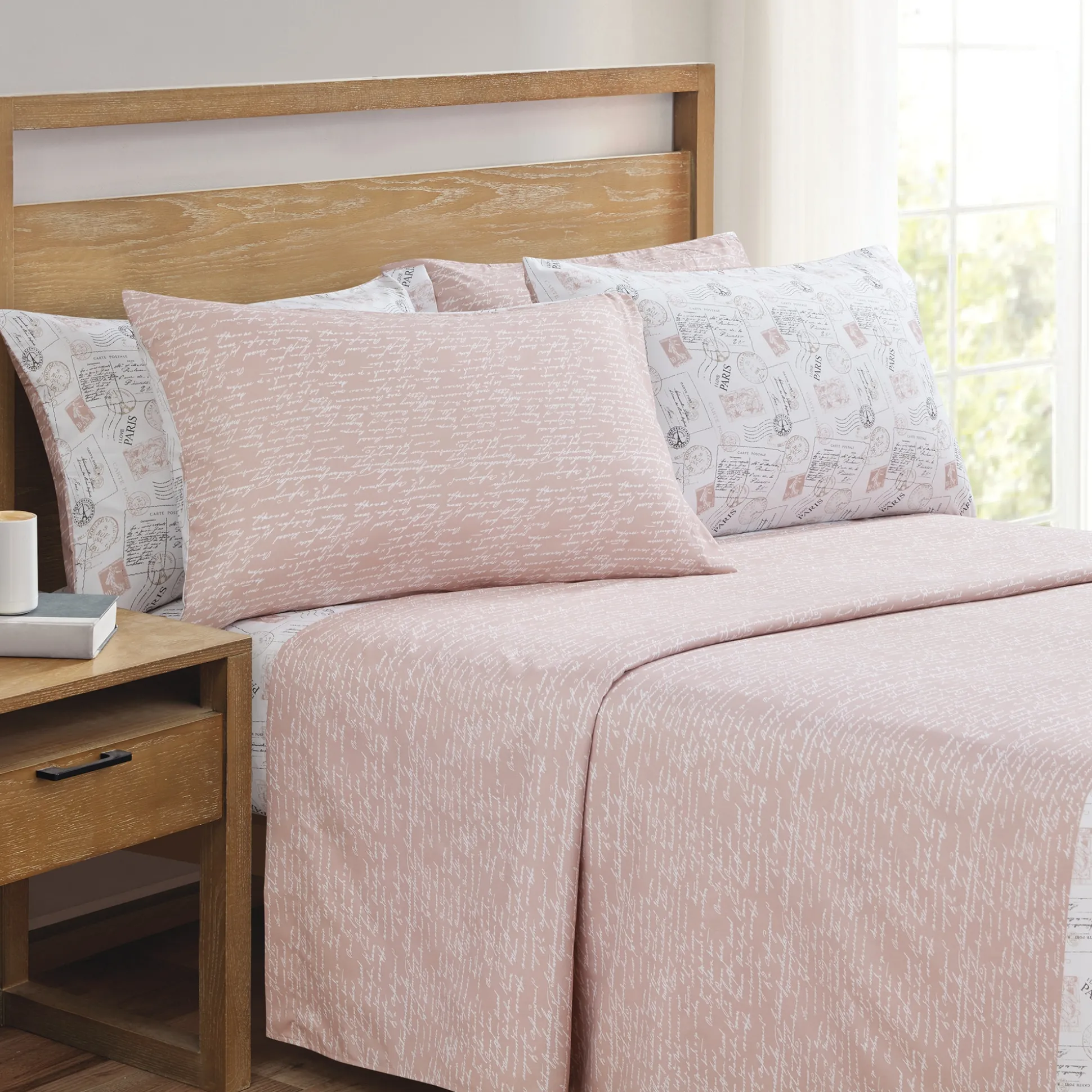 Parisian Stamp Turnstyle 6-Piece Sheet Set