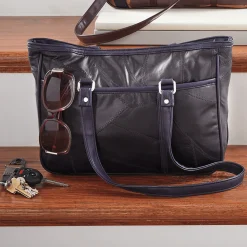 Patched Tote Bag