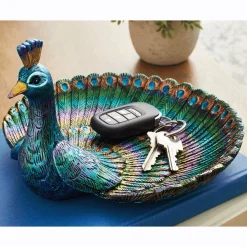 Peacock Trinket Dish