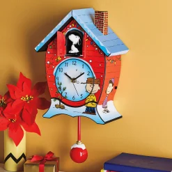 Peanuts Holiday Cuckoo Clock