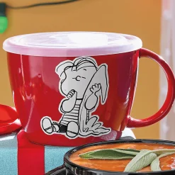 Peanuts Snoopy Pals Soup Mug with Lid