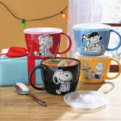 Peanuts Snoopy Pals Soup Mug with Lid