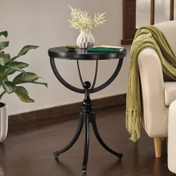 Pedestal End Table