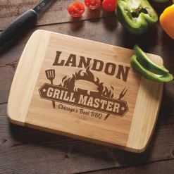 Personalized Bamboo Cutting Board