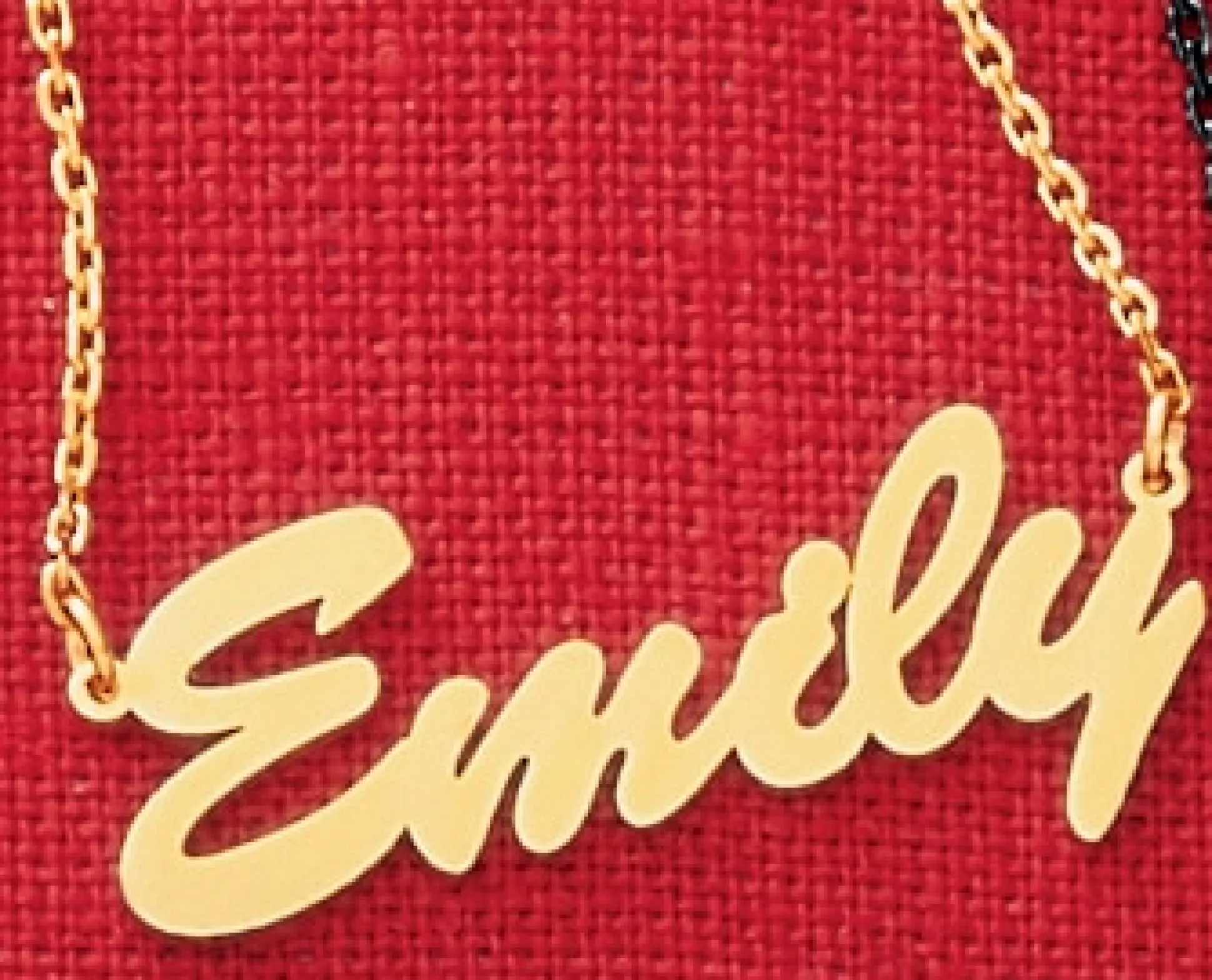Personalized Colored Stainless Steel Name Jewelry