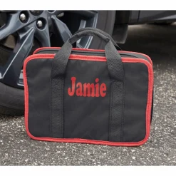 Personalized Cordless Tire Inflator with Digital Gauge, 6-foot Hose, Carrying Case