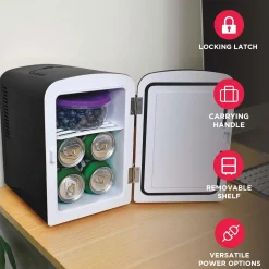 Personalized Frigidaire 6-Can Mini Fridge with Wireless Speaker