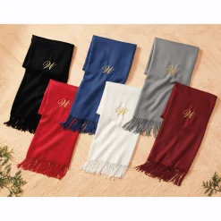 Personalized Fringe Scarf