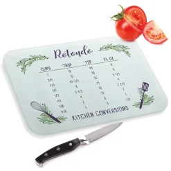 Personalized Glass Conversions Cutting Board