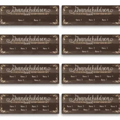 Personalized Grandchildren Wall Art