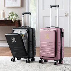 Personalized Hardsided Carry-On with Front Panel Storage