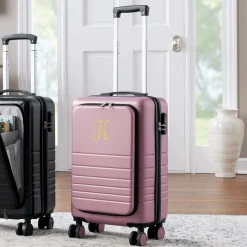 Personalized Hardsided Carry-On with Front Panel Storage