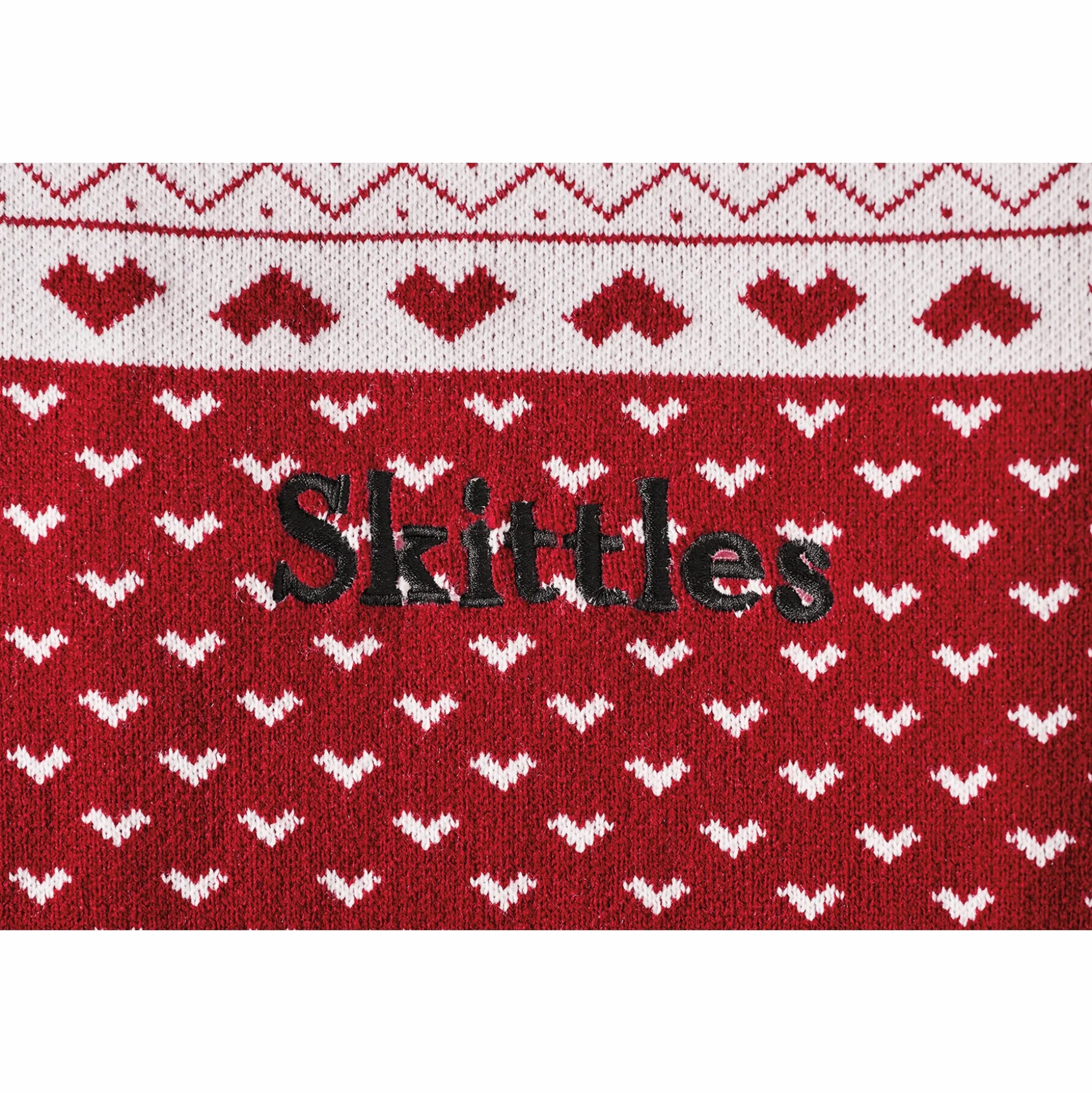 Personalized Heart Argyle Pet Sweater