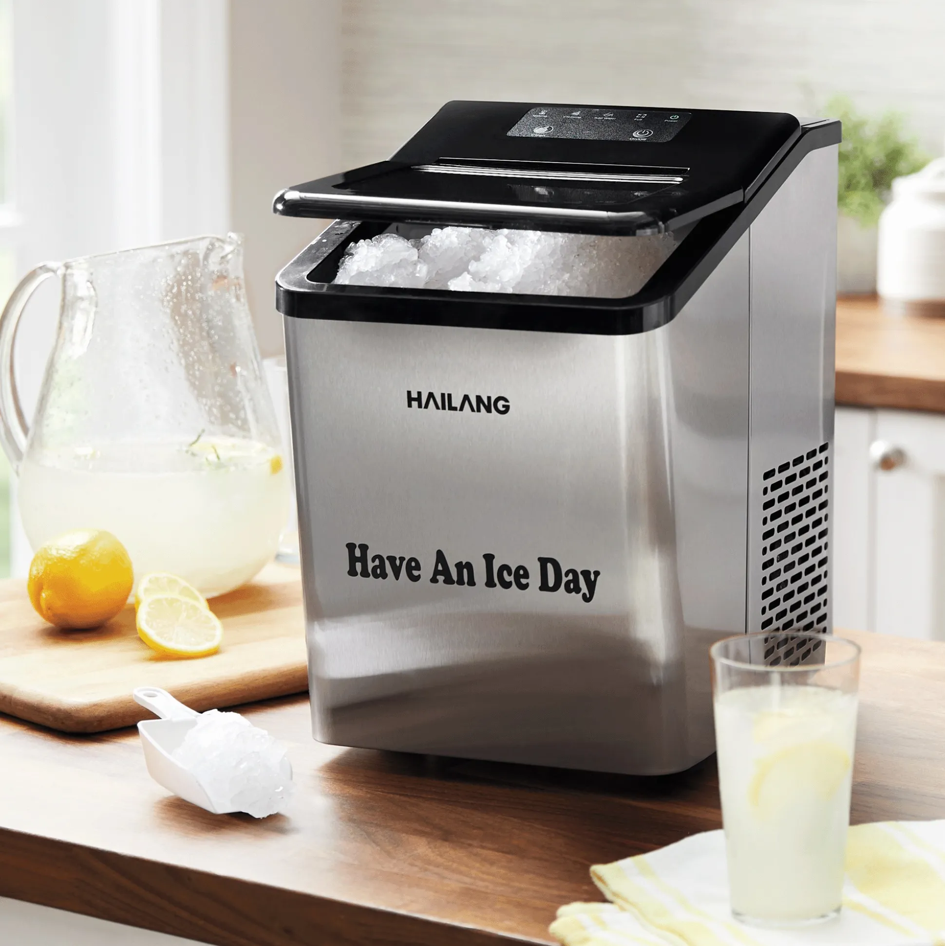 Personalized 34-lb. Countertop Nugget Ice Maker