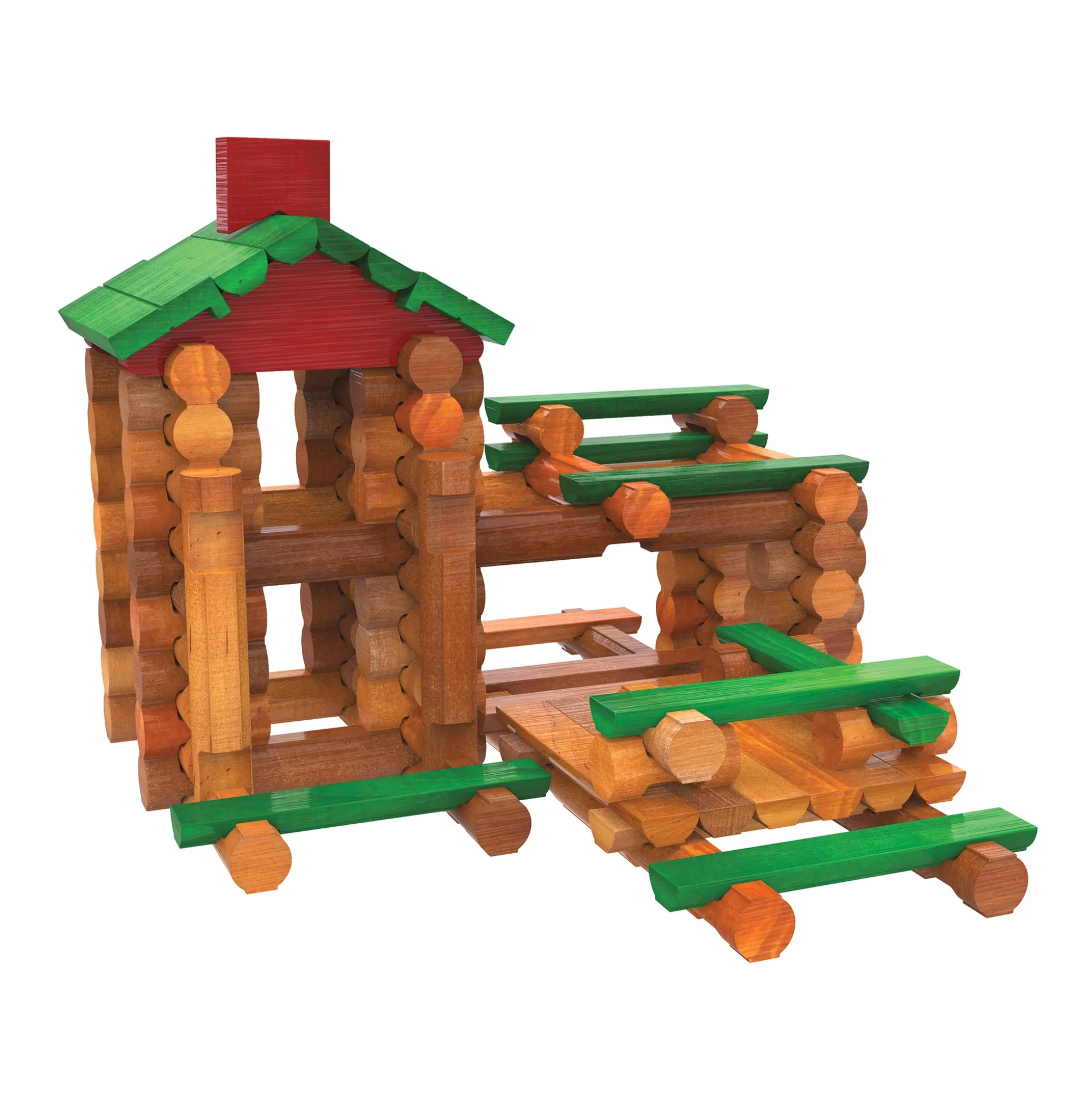 Personalized Lincoln Logs Classic Meetinghouse