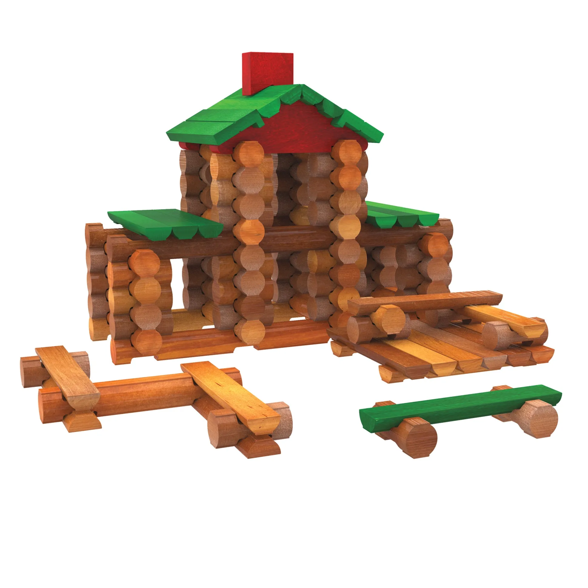 Personalized Lincoln Logs Classic Meetinghouse
