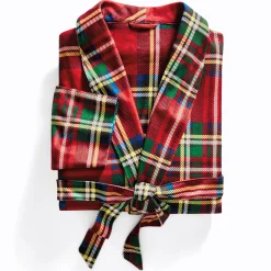 Personalized Mens Fleece Robe