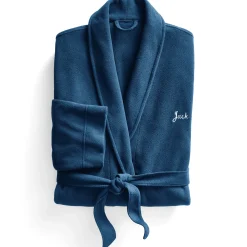 Personalized Mens Fleece Robe