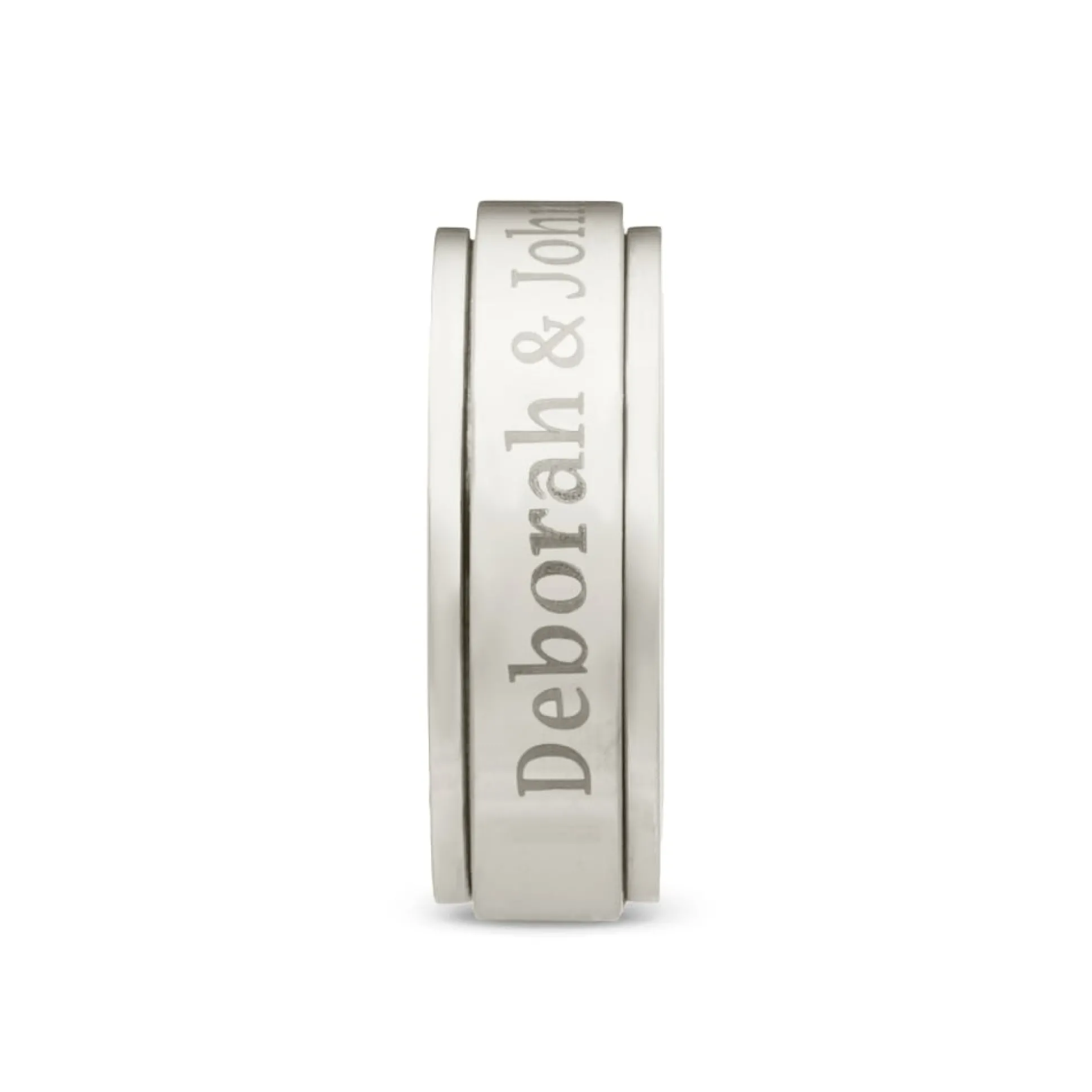 Personalized Message Spinner Ring