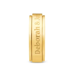 Personalized Message Spinner Ring
