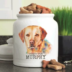 Personalized Pet Treat Jar