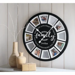 Personalized Photo Frame Clock