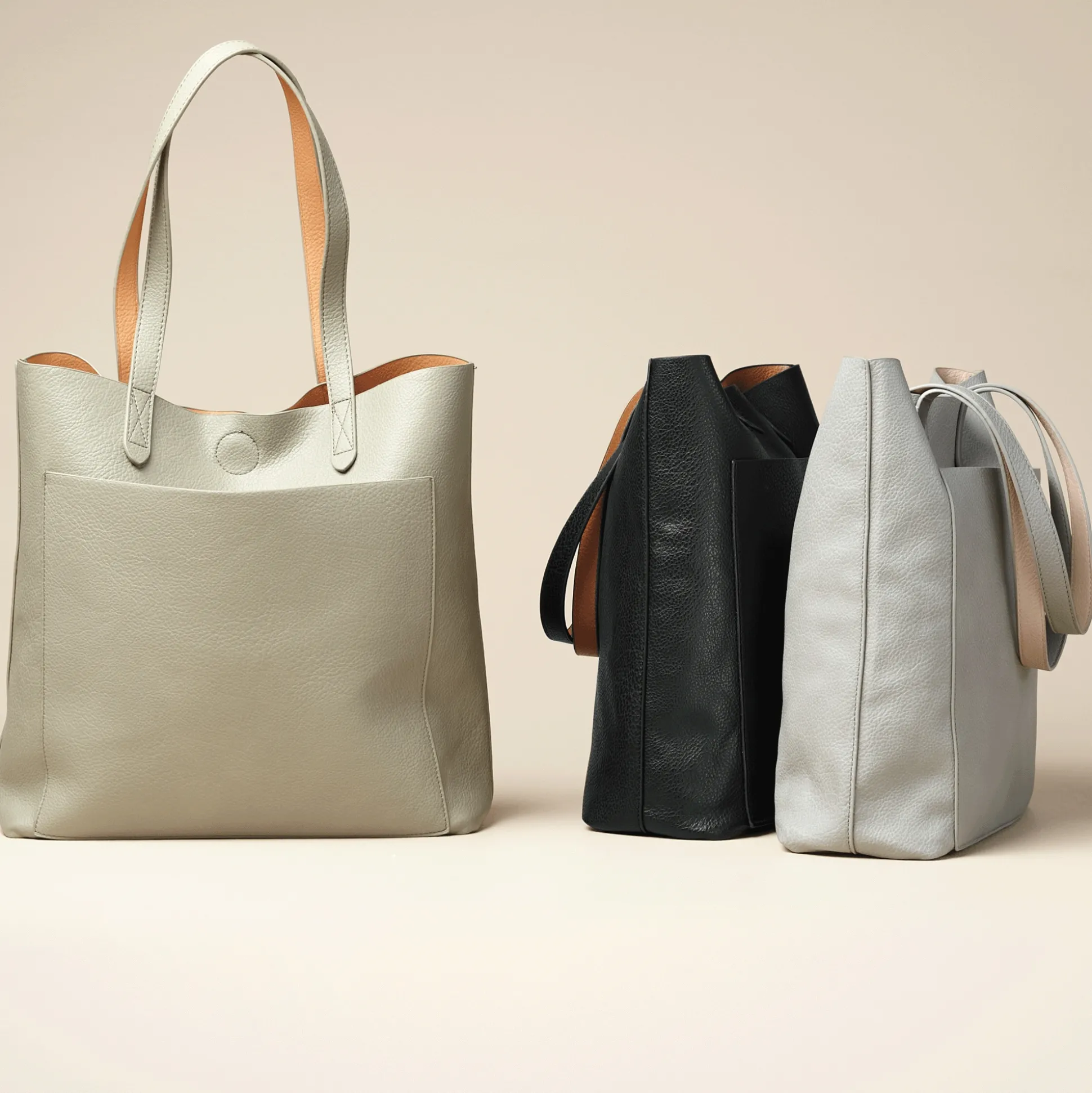 Personalized 2-Piece Reversible Tote Set