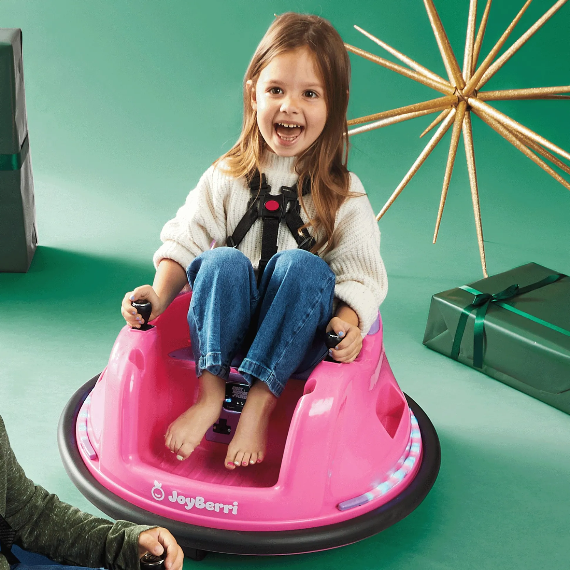 Personalized Ride-On Electric Bumper Car with Bluetooth