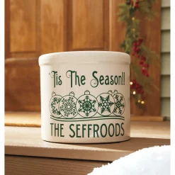 Personalized Seasonal Crock