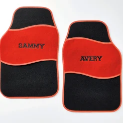 Personalized Set of 2 Car Mats