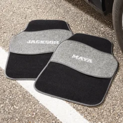 Personalized Set of 2 Car Mats