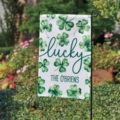 Personalized Spring Holiday Garden Flag