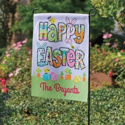 Personalized Spring Holiday Garden Flag