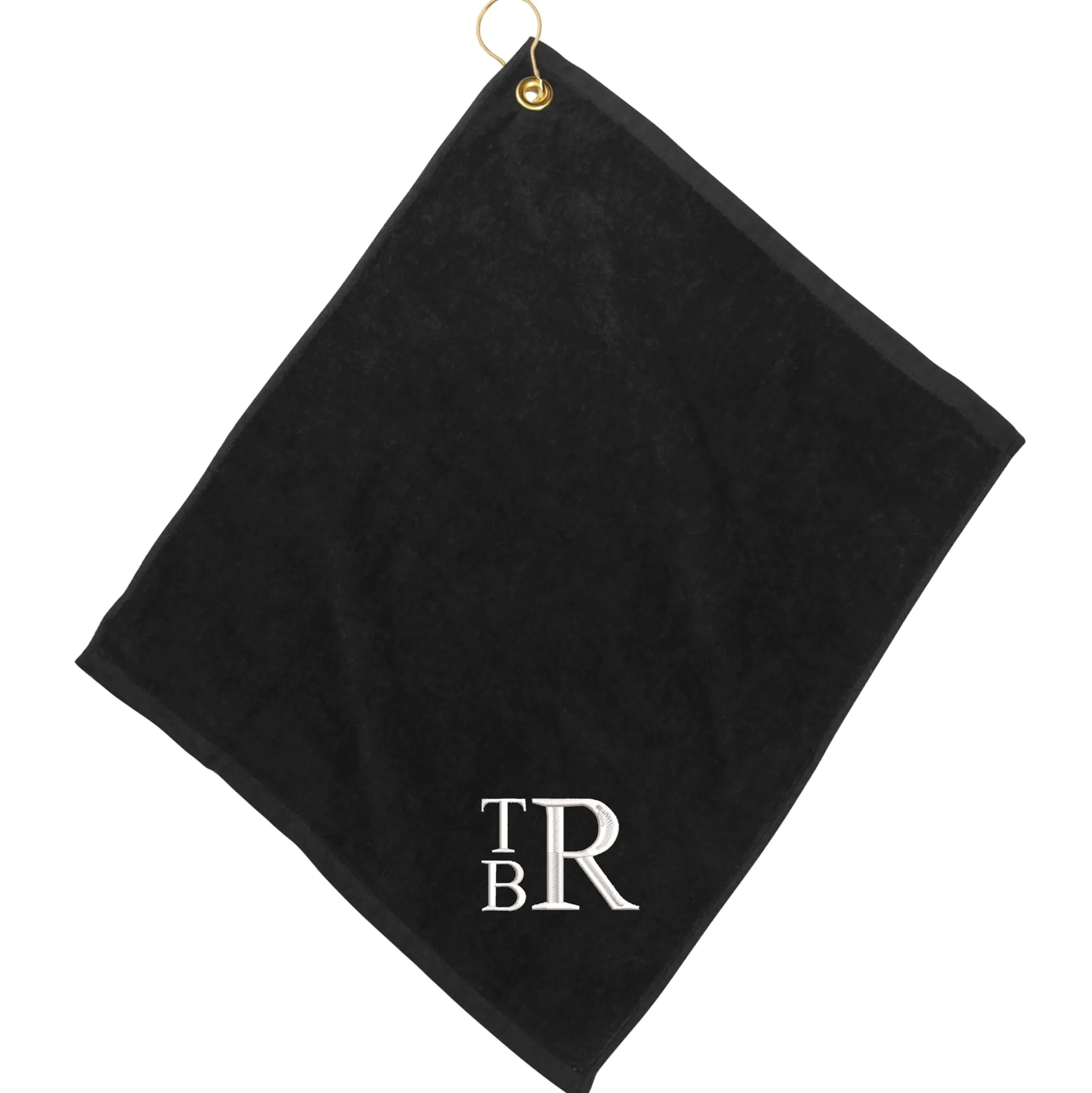 Personalized Stacked Monogram Golf Towel