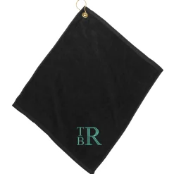 Personalized Stacked Monogram Golf Towel
