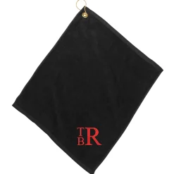 Personalized Stacked Monogram Golf Towel
