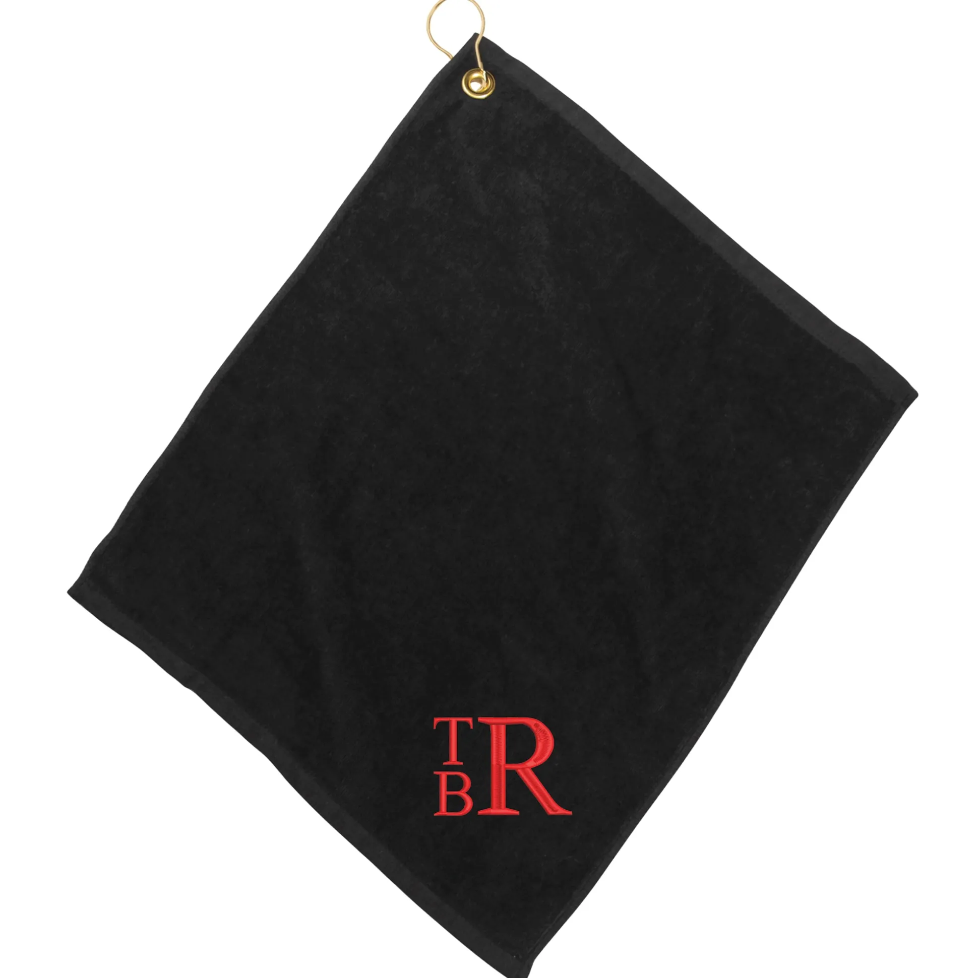 Personalized Stacked Monogram Golf Towel