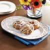 Pfaltzgraff Trellis White Oval Platter