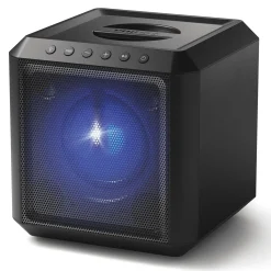 Philips Bluetooth Cube Party Speaker with 2 Microphones and Stand
