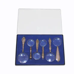 6-Piece Antique-Style Magnifying Glass Set