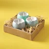3-Piece Bird Nest Egg Candles